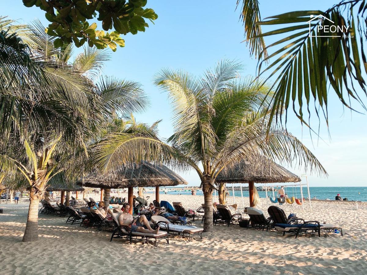 1 Seaview- 2 Gardenview 2Mins To The Beach - Luxury Condotel Phan Thiet Exteriör bild